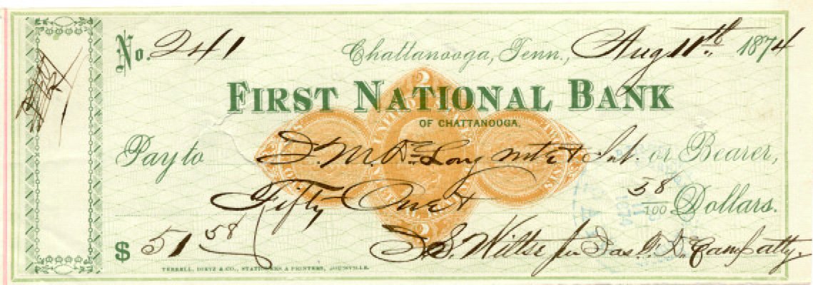 1st National Bank 8-11-1874